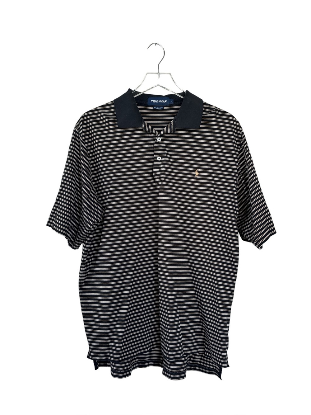 Polo Golf Ralph Lauren Pima Cotton Striped Polo Shirt Men’s Large